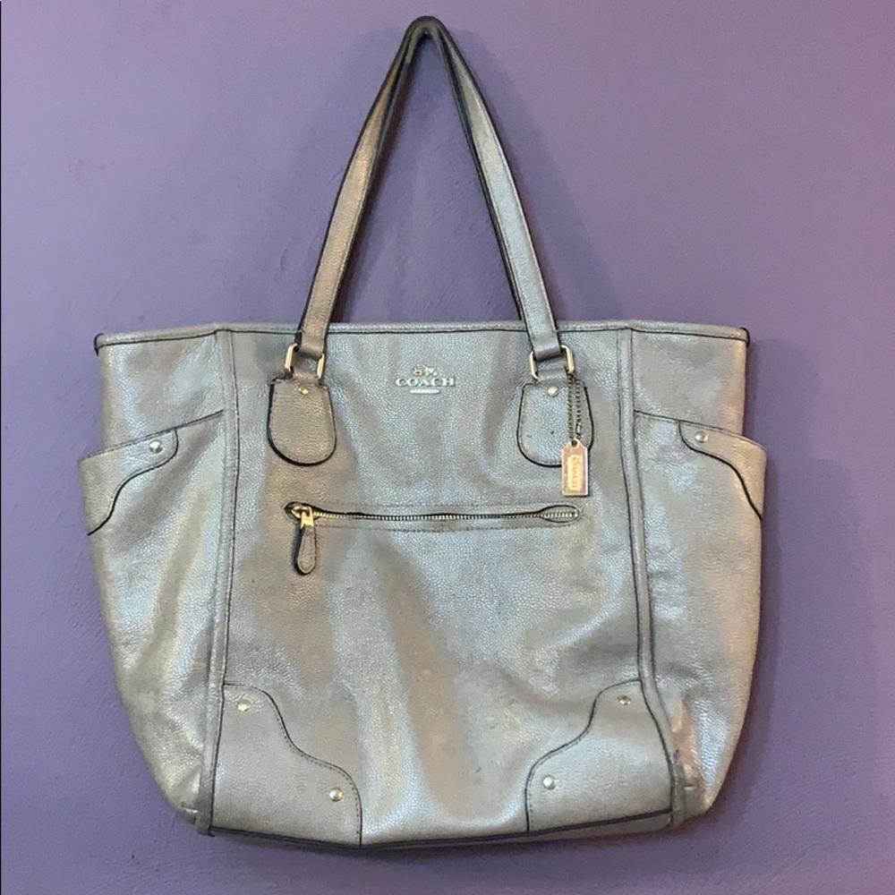 Large Used Coach Tote